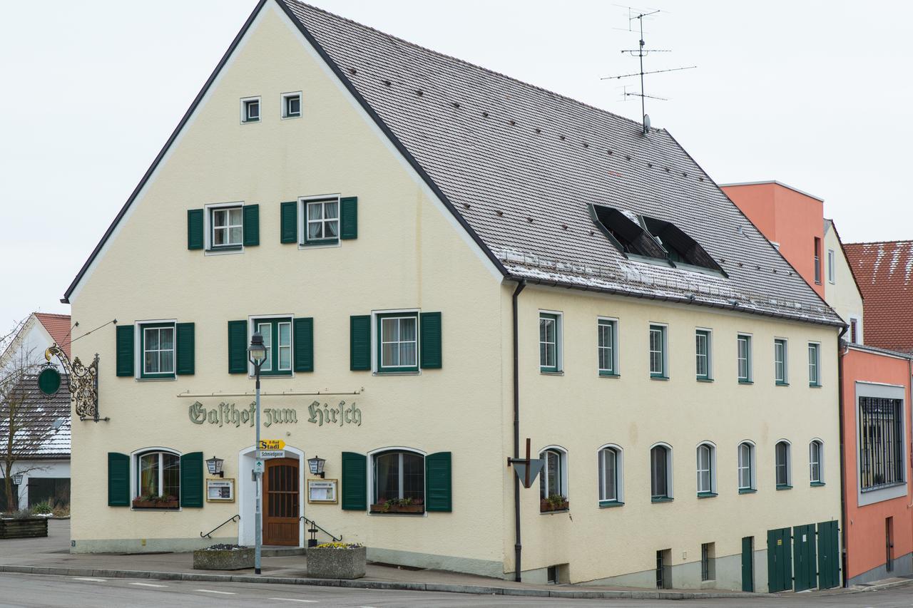 Hotel Zum Hirsch Wertingen المظهر الخارجي الصورة